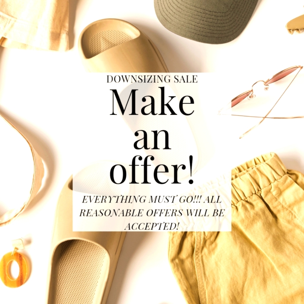 Downsizing sale - make offers!